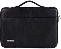 Laptophoes 13.3 Inch KL – PU Leer - Laptop Sleeve met Handvat - Laptoptas - Zwart