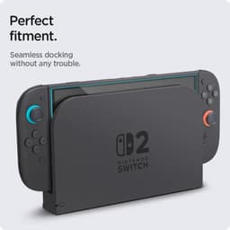 Spigen Gehard Glas Glass.tr Ez Fit 2-Pack Voor Nintendo Switch Bescherming — thumbnail 4