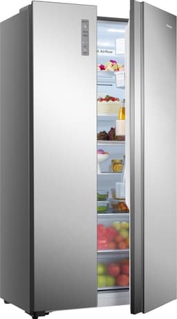 Hisense MS91518CC – Side-by-Side Amerikaanse Koelkast – 519 Liter – Energieklasse C – Inox — thumbnail 3