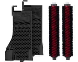Geschikt voor Roborock S7 MaxV Ultra/S7 Pro Ultra - Filter & Borstelrol Set - wasbaar, herbruikbaar (4 stuks)