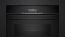 Siemens iQ700 CM724G1B1 Compacte Combi Oven met Magnetron 45 cm – TFT Display – Home Connect WiFi – 45L – Zwart — thumbnail 3