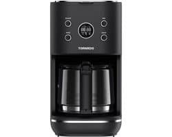 Tornado TCM-9459-GS - Filterkoffiezetapparaat - 1,5L - 12 Kopjes - Retro - Zwart