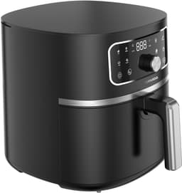 Tornado TAFT-0005-GS - Airfryer - 5,7l - 1750W - Heteluchtfriteuse - Zwart — thumbnail 2