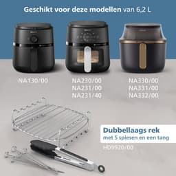 Philips Accessoire voor Airfryer 6,2 l, 8,3 l en 9 l — thumbnail 8
