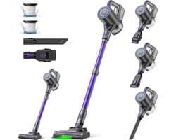 MKSS® Stofzuiger draadloos - Steelstofzuiger Snoerloos - Tapijtreiniger