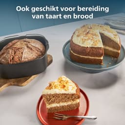 Philips Ovenschaal & Bakblik Airfryer Accessoire - HD9925/01 - Geschikt voor Philips - Bakaccessoire met 5 muffinvormen — thumbnail 4