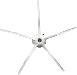 Vervangende siliconen zijborstels - Geschikt voor Roborock T7S, T7S PLUS, G20, G10, G10S, G10S PRO, G10S PURE, S7, S7MAXV ULTRA, T8, Q7+, Q7 MAX+ en S8 - Robotstofzuigers - set van 6 stuks - Wit — thumbnail 3