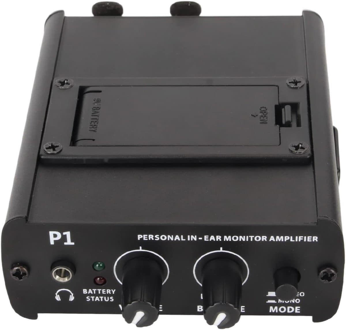 Draagbare hoofdtelefoonversterker, symmetrische multi-hoofdtelefoonsplitter met 2 XLR-ingangen, passieve stereo hoofdtelefoonversterker, mixer voor telefoon, MP3, MP4, computer enz. — afbeelding 1
