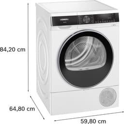 Siemens WQ33G2DCNL - iQ500 - Wasdroger - Warmtepompdroger - 8 kg - Stil - speedPack - autoDry — thumbnail 10