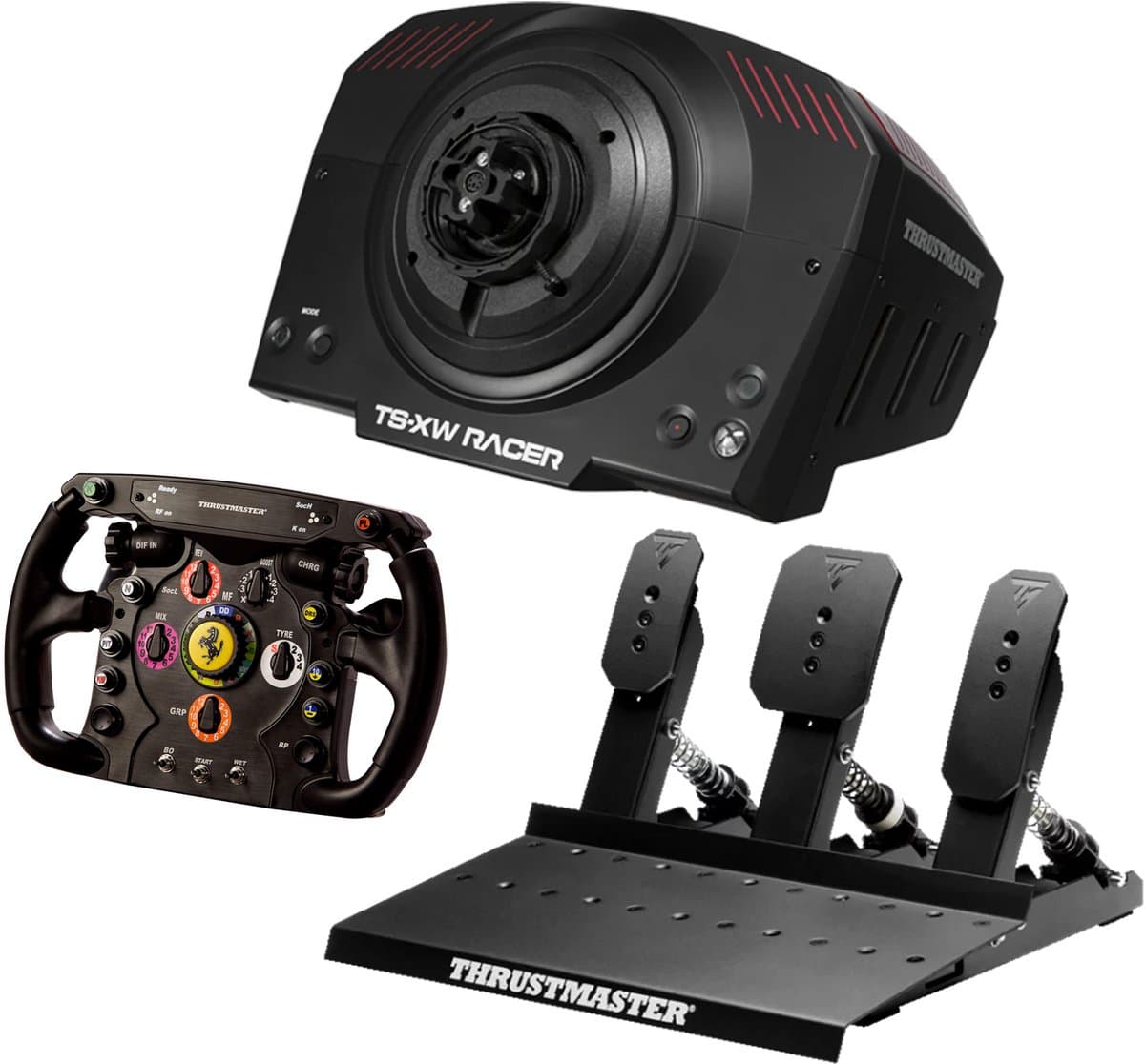 Thrustmaster F1 Racekit - XW Servo Base + F1 Add-On + Raceline Pedals III – Racing Bundel - Xbox - PC — afbeelding 1