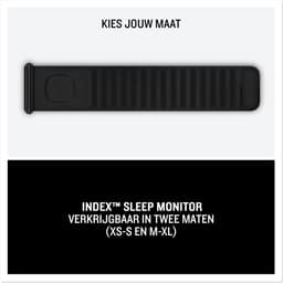 Garmin Index Sleep Monitor - S-M - Slaaptracker - Machinewasbaar - Zwart — thumbnail 4