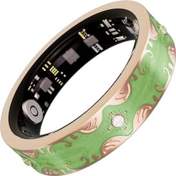 WizBay Premium Select® Bohemian Smart Ring - Mars Green - Hartslag, Slaap en Zuurstofmeting - Activiteitstracker - Maat 10 — thumbnail 3