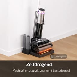 Nat- en Droogstofzuiger – Draadloos – Dweilen & Stofzuigen – LED Display – Automatische Reiniging — thumbnail 3