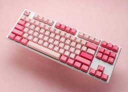Ducky One 3 TKL Wit/Roze - Toetsenbord - Tenkeyless - Hot-swappable - Doubleshot PBT keycaps - Polling rate 1000H - MX Brown Qwerty US — thumbnail 5