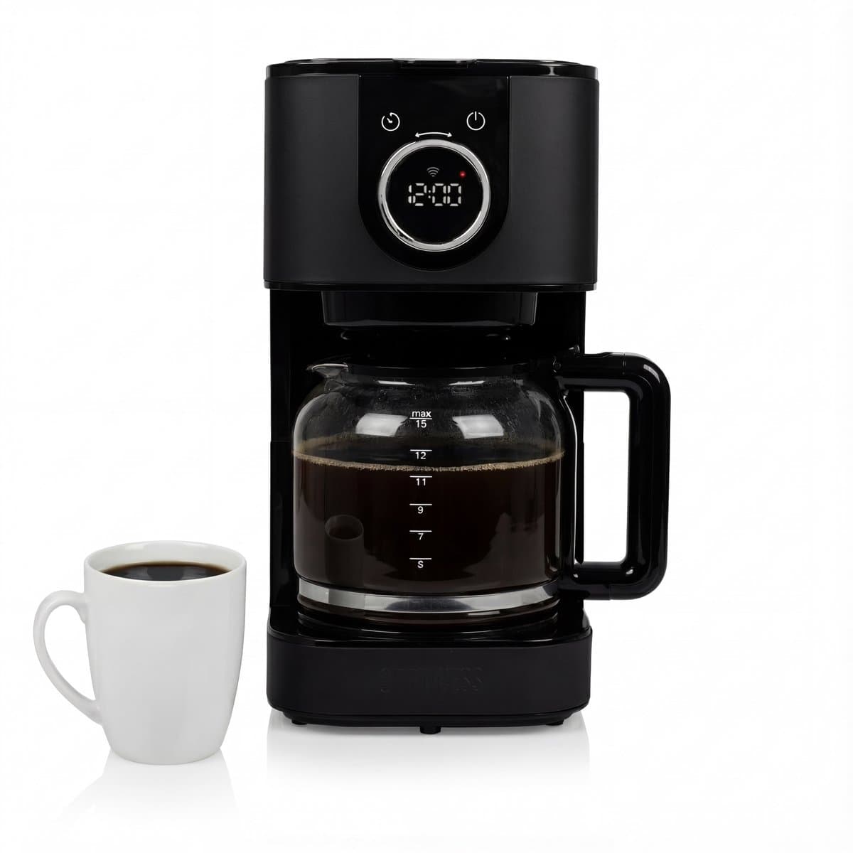 Princess 246060 Koffiezetapparaat – 1.5L - 10-15 koppen – Filterkoffiezetapparaat - Zwart — afbeelding 1