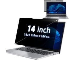 Privacyfilter Laptop 14 Inch Verwijderbaar Anti-Glare Blauw Licht Bescherming