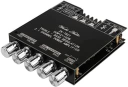 Krachtige 2.1 Kanaals Bluetooth Hi-Fi Audio Versterker Module met Bass en Treble Regeling - 100W Subwoofer Uitgang — thumbnail 1