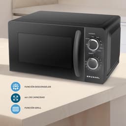 Magnetron 20 Liter met Grillfunctie en 700W Vermogen - Wit — thumbnail 3