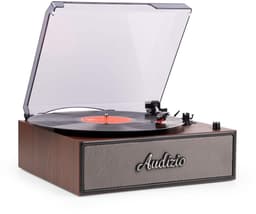Retro platenspeler - Audizio Reno - Bluetooth platenspeler - LP speler met auto-stop - Houtlook — thumbnail 1