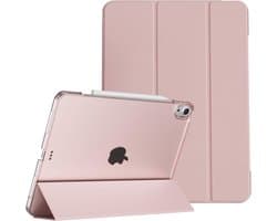Doorzichtige Beschermhoes voor iPad Air 11 inch 2025/2024 10,9 inch met Harde Achterkant en Auto Slaap/Waak Functie