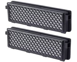 REWYTAZ - 2 STUKS voor Active Airclean Plus 50 filters voor Miele HEPA AirClean-filter SF-HA 50 S8340 vervangende stofzuigerfilter voor Miele Compact C1 C2 Complete C2 C3 Geschikt