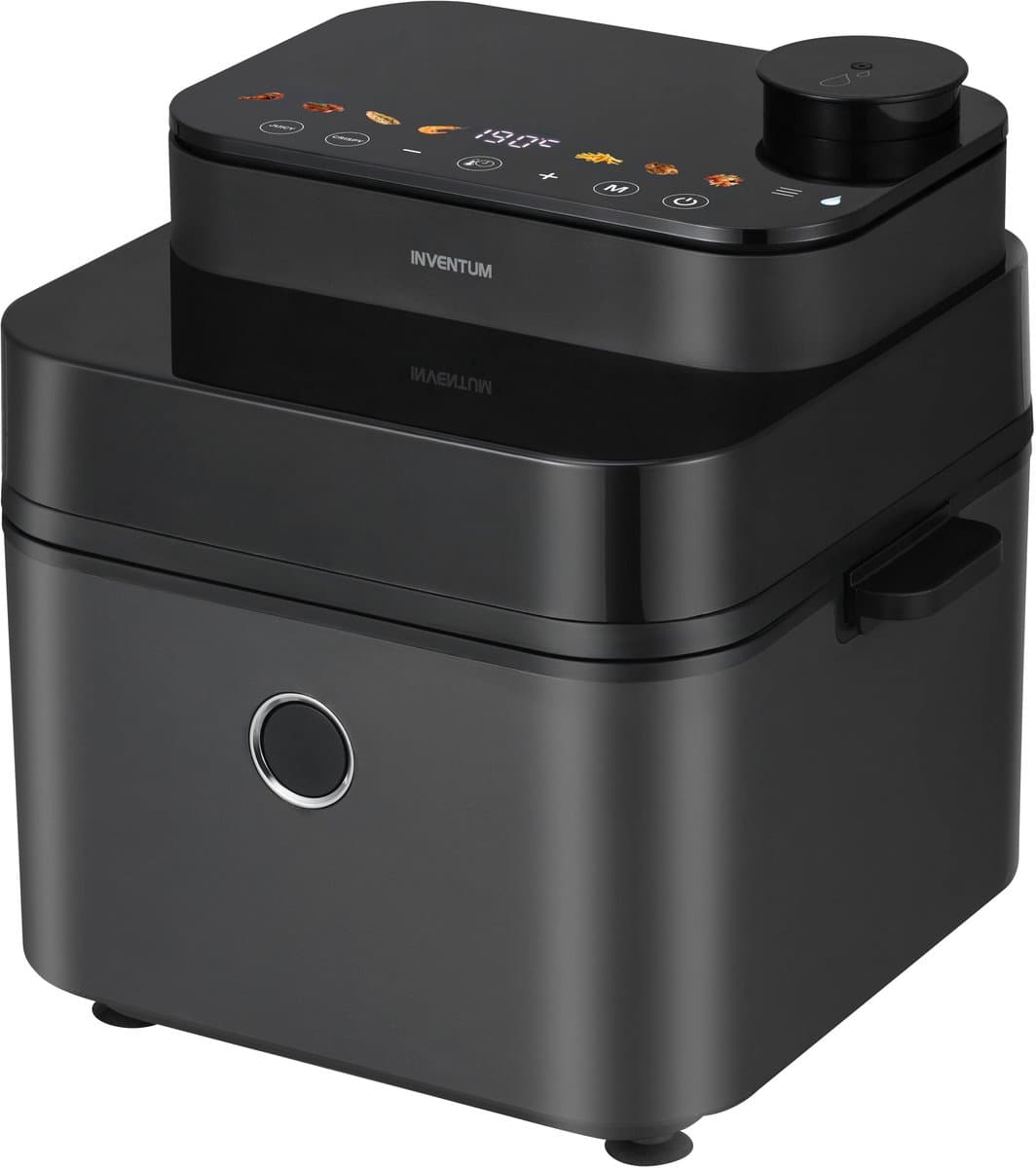 Inventum GF730HLDB hete lucht friteuse met stoom functie — afbeelding 1