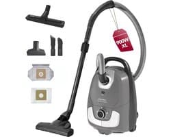 Krachtige Stofzuiger met Zak - 900W - Geschikt voor Harde Vloeren en Tapijt