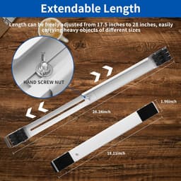 2x Verstelbare & Antislip Onderstel voor Wasmachine en Droger - Universele Wasmachine Accessoires — thumbnail 5