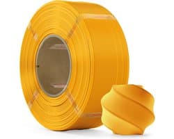 3D-Printer Filament 1.75mm PLA Navulling, Hoge Precisie +/- 0.02mm, 1kg Donkergeel