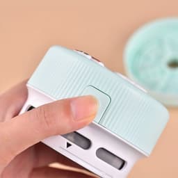 Mini schattige bureaustofzuiger, bureaustofzuiger, draagbare hoekstofzuiger, mini schattige stofzuiger stofveger — thumbnail 3