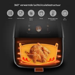 Elkuaie Silikon Pot Liners - Airfryer Siliconen Bakje Ronde - 16cm Wiederverwendbaar voor Meeste Modellen - 1 - Keuken - Grijs — thumbnail 2