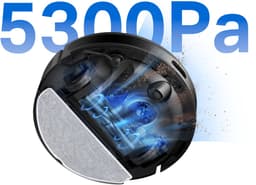 TP-Link Tapo - RV20 Max Plus - Robotstofzuiger met dweilfunctie -LiDAR- 5300 Pa-Leegstation-3L — thumbnail 3