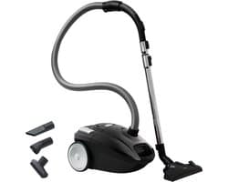 Inventum ST306ZZA - Stofzuiger met zak - 3 liter - HEPA 13 - Snoerlengte 7 meter - Zwart