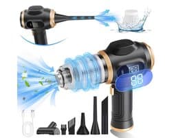 Autostofzuiger, draadloze draagbare stofzuiger - oplaadbare autostofzuiger | Geschikt voor kleine ruimtes, het schoonmaken van toetsenborden, thuis, op reis en het verwijderen van dierenharen.