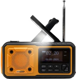 NoodNieuws Noodradio – AM/FM/SW – Zonnepaneel – 4000mAh Powerbank — thumbnail 1