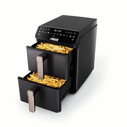 Princess Heteluchtfriteuse - 182278 - 3000W - Stack Airfryer 11,2liter - PFAS-Vrij - 2 lades (Sync) - 11 Bakprogramma's - Bespaart 45% ruimte - Dubbele gestapelde lades — thumbnail 1