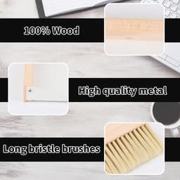 Mini veegplaat en handveger set voor schoonmaken en kruimels — thumbnail 2