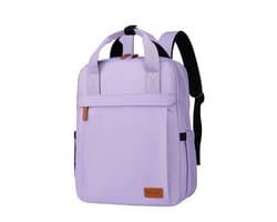 Rugzak-computertas voor 15,6-16,1 inch laptop-multifunctioneel-lichtgewicht-waterdicht-unisex-Paars