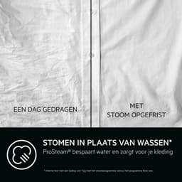 AEG LR7386BB4 7000 serie ProSteam® - Wasmachine - 30% zuiniger dan energielabel A - 8 kg — thumbnail 6