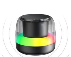 longziming -Draagbare Bluetooth - Mini-luidspreker met ademhalingslichteffecten - Perfect voor kamperen, strand en feestjes