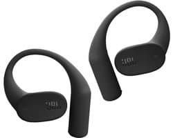 JBL Sense Lite - Open ear Oordopjes - Oortjes Draadloos - Bluetooth - Sport Oordopjes - Sporten - Hardlopen - 32 uur - Spatwaterdicht - IP54 - Zwart