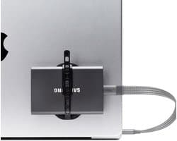 CRAP.SUPPLY® - Universele Magnetische SSD Houder - Laptop & iPhone Mount - Carbon Fiber