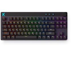 MCHOSE Mix 87 - Hall Effect - Magnetische Switch - Aluminium Behuizing - Gaming Keyboard - Mount Tai Switch - 80% Layout - Cherry Profile - PBT Double Shot - Zwart