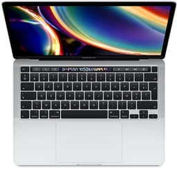 MacBook Pro Touch Bar 13" 2020 i7 1,7 Ghz 16 GB 256 GB SSD Zilver — thumbnail 1