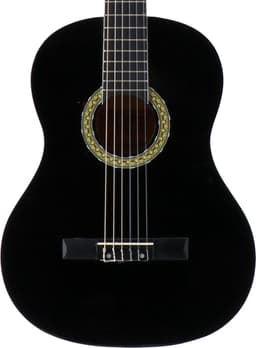 Klassieke Gitaar 4/4 - Met gratis lessen - LaPaz 002 - Zwart — thumbnail 2