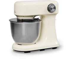 Klarstein Keukenmachine Bella Evo 1500W keukenrobot – 5 liter roestvrijstalen kom, 12 snelheden, planetaire mixfunctie, pulsefunctie, deeghaak, klopper en garde, keukenrobot voor bakken, room - voor Keuken - Knetmaschine - Rührmaschine