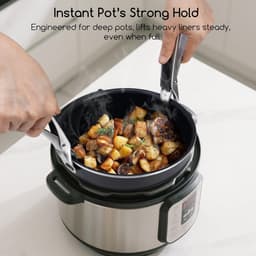BOTC Oventang - Airfryer Pannengrijper - Kommengrijper voor hete platen - Compatibel met Instant Pot-accessoires - 2 stuks — thumbnail 2