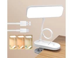 LED leeslamp met 360 graden verstelbare arm en 20 LEDs - ideaal voor bed, bureau en reizen