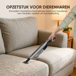 Lopoleis Kruimeldief – Handstofzuiger Snoerloos – Auto Stofzuiger – Krachtigere Zuigkracht - Ultra Strong – Incl. verschillende Opzetstukken — thumbnail 4