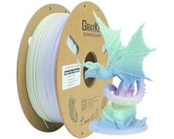 Matte Rainbow PLA Filament 1.75mm - 3D-printer filament voor nauwkeurige prints
